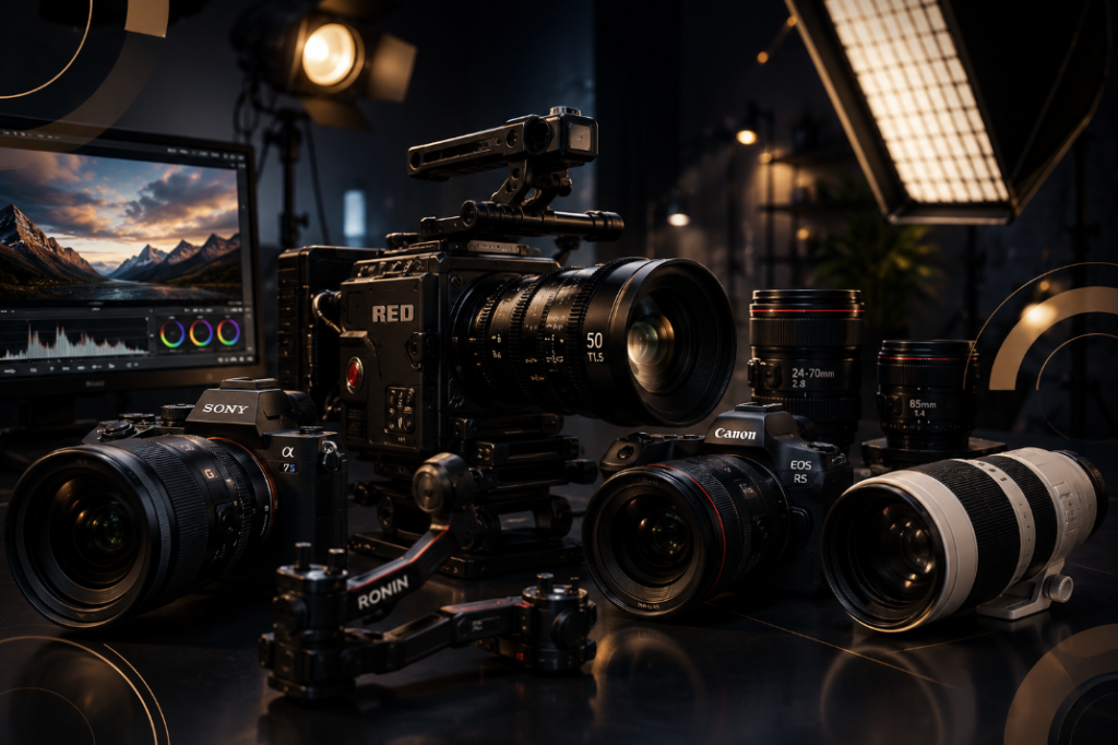 الكاميرات الحديثة ترفع جودة الإنتاج