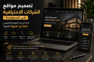 تصميم مواقع الشركات الاحترافية في السعودية: لماذا لم يعد الموقع الإلكتروني خياراً بل ضرورة للنمو؟